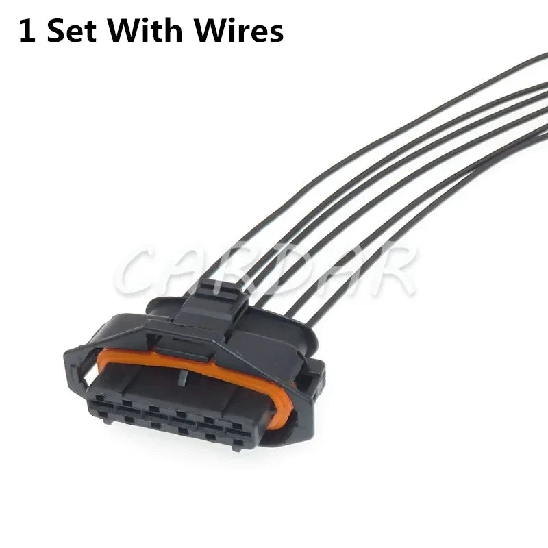 6 Pin 3.5 Series 1928404629 Auto Motorbike Accelerator Pedal Electric Cable Plug Waterproof Socket