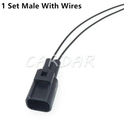 2 Pin 184152-1 184151-1 184154-1 Automobile Cable Connector Water Temperature Sensor Wiring Harness Waterproof Socket