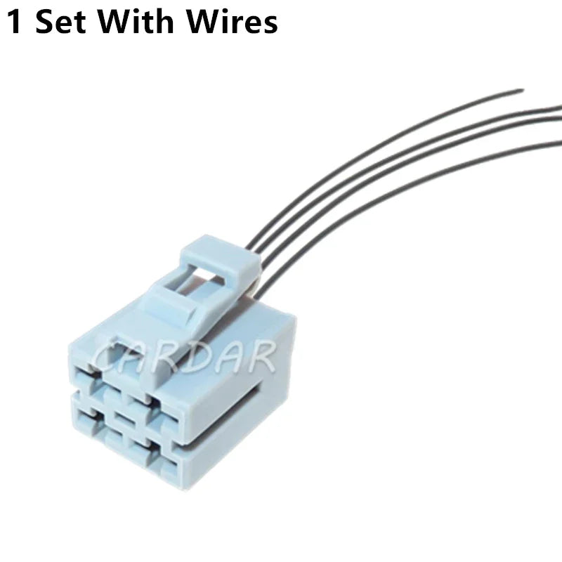 4 Pin 6.3 Series Automobile Large Current Electrical Connector Plastic Housing Wiring Terminal Socket