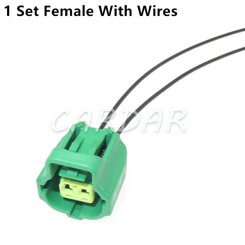 2 Pin 184000-1 Green Automobile Wire Connector Car Waterproof Wiring Socket Auto Sensor Electric Wire Sealed Plug 184152-1 184151-1 184154-1