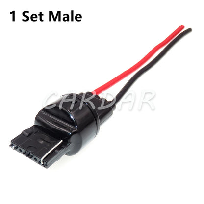 2 Pin T20 W21W 7440 LED Bulb Holder LED Socket Adapter Connector LED Parking Side Light Lamp Wiring Harness Adaptor Socket