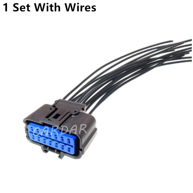 14 Pin 0.6 Series Car Electric Wire Waterproof Socket Automotive Replacement Plug Miniature Auto Parts
