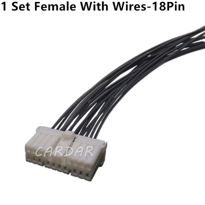 30 Pin 1-174961-1 1-173866-1 Car Wire Harness Socket PCB Connector Electric Cable Plug