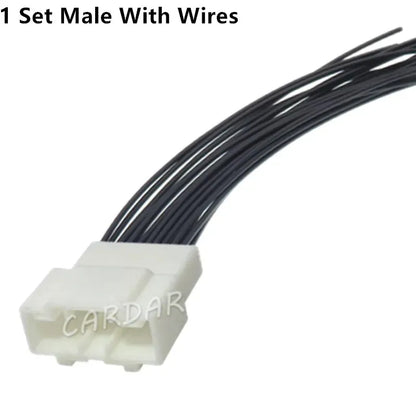 18 Pin 0.7 2.2 Series 6098-5594 6098-5604 Car Socket Automobile Wire Connector Auto Door Plug For Mazda