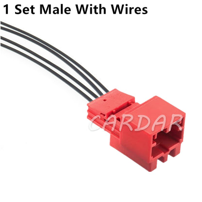 4 Pin 0.6 Series Auto 8K0973754B 1670988-3 8K0972994B Auto Rearview Mirror Adjusting Door Atmosphere Light Cable Socket