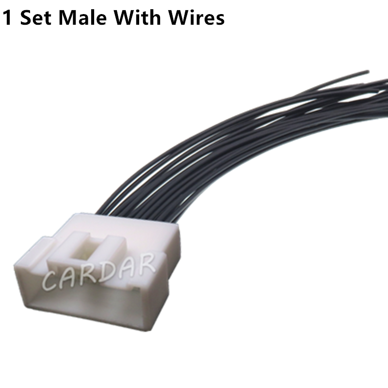 20 Pin 7123-1403 MG610363 Automotive Digital Power Amplifier DSP Wiring Harness Lossless Modification Socket
