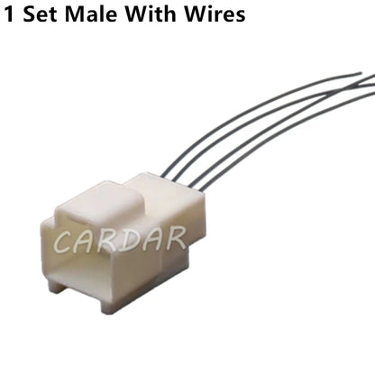 4 Pin 7122-6347 7123-6347 Car Cable Harness Socket Automotive Male Female Docking Plastic Housing Connector