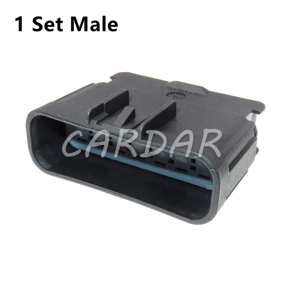 14 Pin Auto Waterproof Wire Connector Car Wiring Terminal Electric Cable Male Female Sealed Socket 15326922 15326917