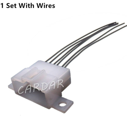 6 Pin 6.3 Series Automobile Unsealed Socket Car High Current Cable Harness Connector Auto Accessories
