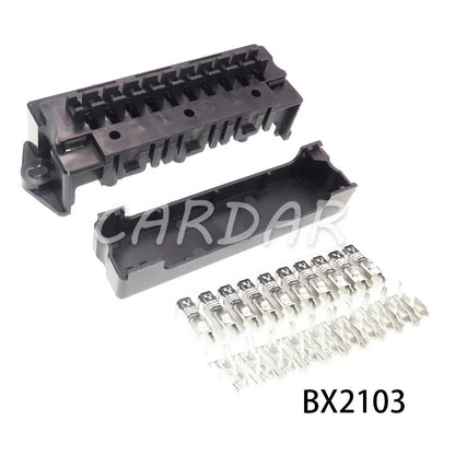 8/10/12/15 Way Standard Automobile Circuit Controller Box with Crimp Terminal Middle Car Blade Fuse Holder
