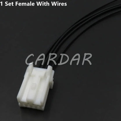 4 Pin Car Reversing Camera Warning Light Cable Harness Unsealed Socket For Nissan Teana