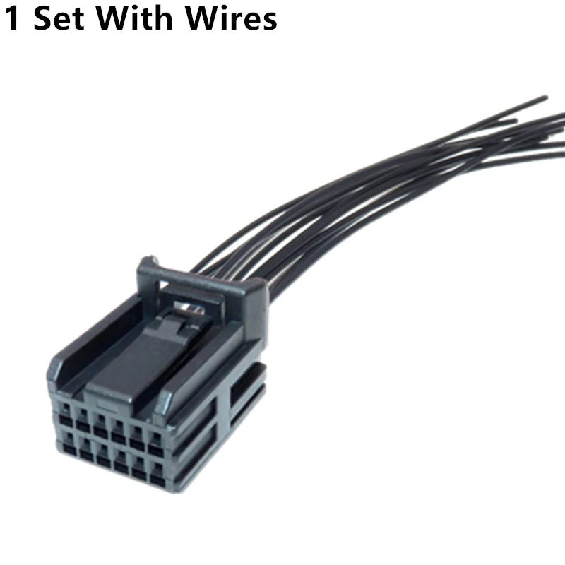 12 Pin 0.7 Series Automobile Cable Harness Unsealed Socket Miniature Car Electrical Connector Auto Parts