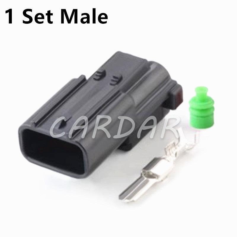 2 Pin Auto Waterproof Connector Water Tank Radiator Fan Socket For Honda Fit Odyssey CRV Civic CRIDER City Accord 7286-0179-30 7287-0179-30