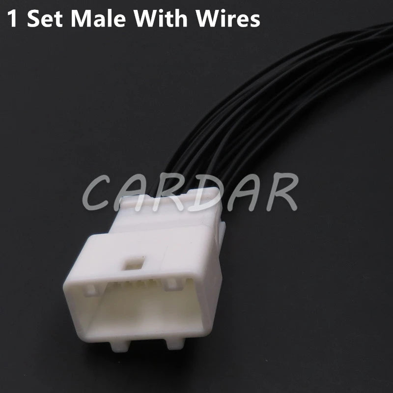 16 Pin 6098-5279 6098-5281 Automotive Modified Plug Wiring Harness Socket For Nissan
