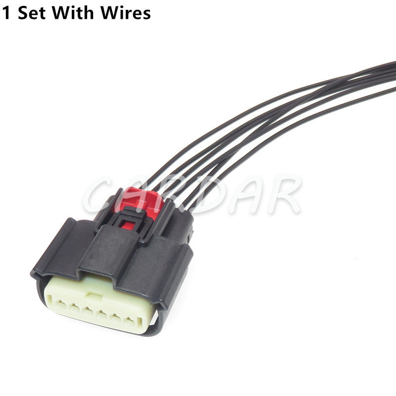 6 Pin Automobile Waterproof Connector with Terminals 33471-0601 33471-0616 Female Interface Socket For Ford Tail Light