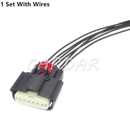 6 Pin Automobile Waterproof Connector with Terminals 33471-0601 33471-0616 Female Interface Socket For Ford Tail Light