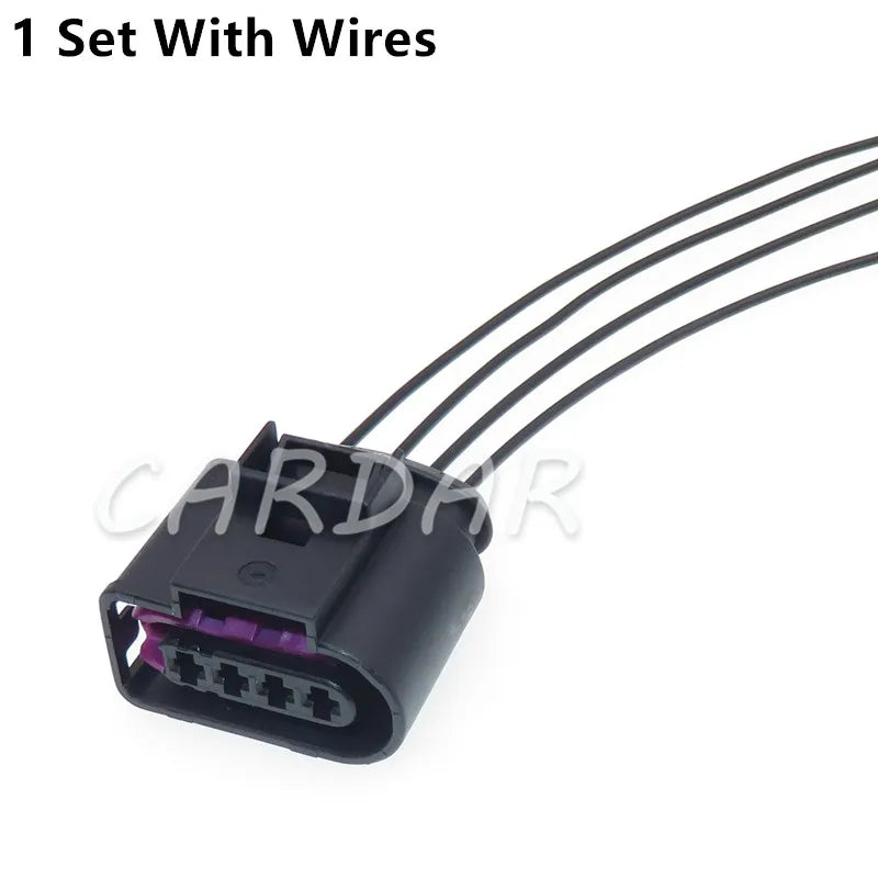 4 Pin 4D0 971 994 4D0971994 Automotive Conector Electrical Wiring Socket Plug For VW Audi