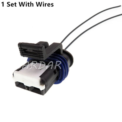2 Pin Oil Injector Plug Waterproof Automotive Connector Cable Electrical Clip Auto Socket