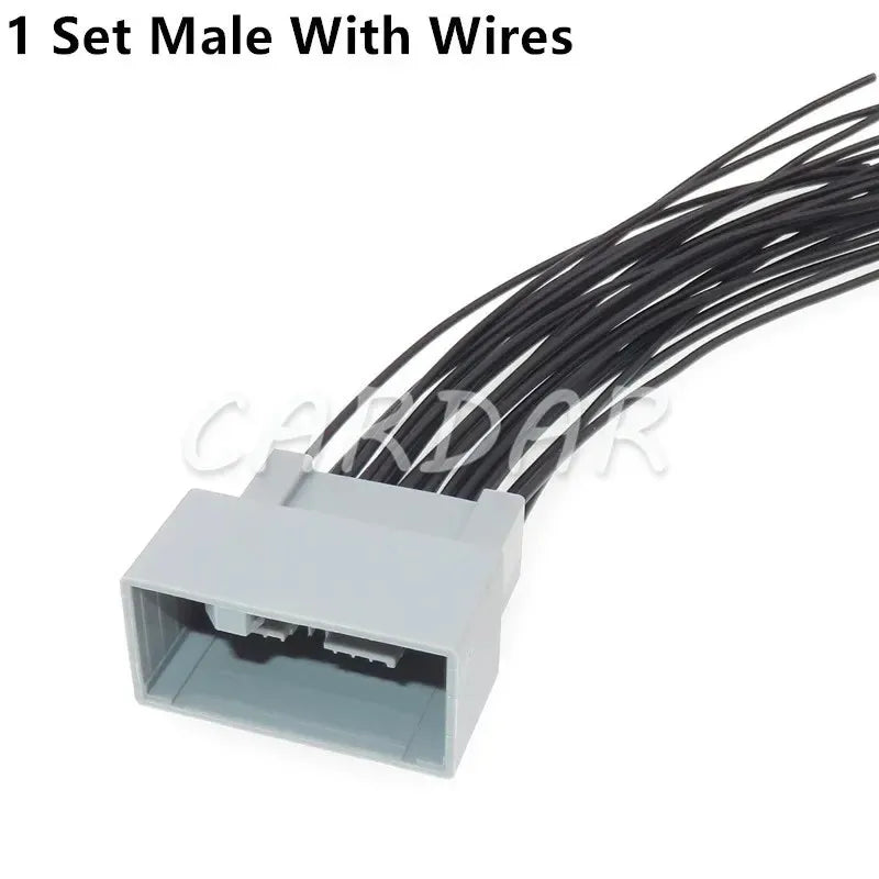 24 Pin Car Wiring Terminal Composite Connector MX34C24SFA Automobile Socket Avionics Plug
