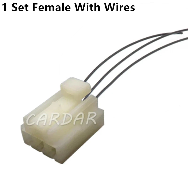 3 Pin MG620210 MG610209 Auto Female Male Docking Unsealed Connector Cable Harness Socket With Terminal