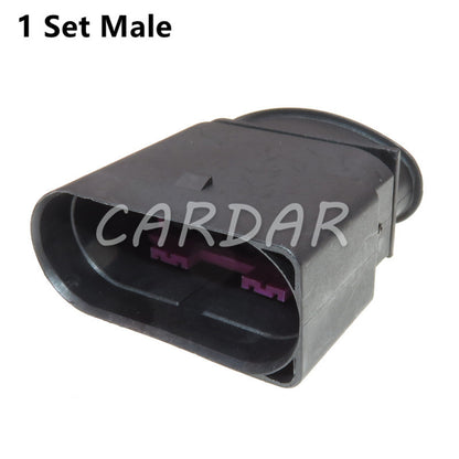 10 Pin 1J0973835 1J0973735 3.5mm Auto Temp Sensor Plug Deflation Valve Copnnector Waterproof Headlight Socket For VW Audi