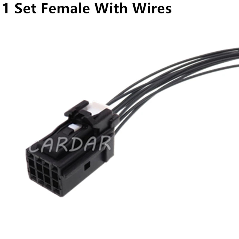 8 Pin 0.6 Series Car Connector Automobile Wire Harness Female Socket Male Plug Unsealed Adapter