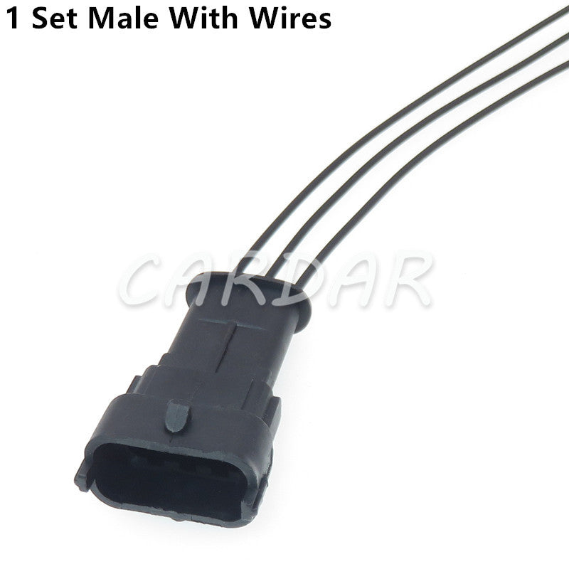 3 Pin 936060-1 Automotive Waterproof Connector Rail Pressure Sensor Camshaft Position Sensor Plug Wire Sockets