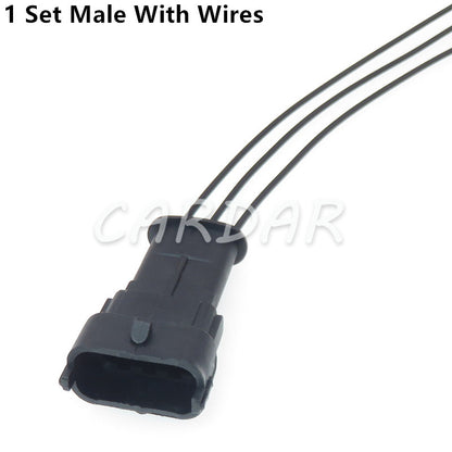 3 Pin 936060-1 Automotive Waterproof Connector Rail Pressure Sensor Camshaft Position Sensor Plug Wire Sockets