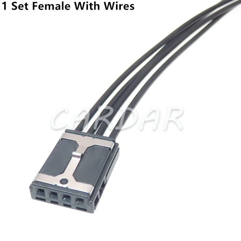 4 Pin Auto Wire Harness Connector Female Interface Socket Automobile Accessories with Terminal 8E0971832 1534130-1 1534131-1