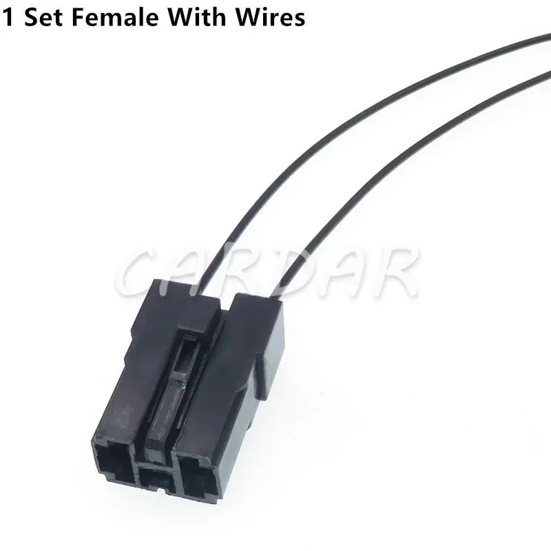 2 Pin Automotive Map Sensor Connector Battery Speaker Wiring Socket Plug For Toyota