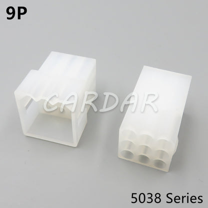 5038 Series Connector 2P 3P 4P 5P 6P 9P 12P 15P Female Male Socket Kits With Terminals Electronics Accessories Plug