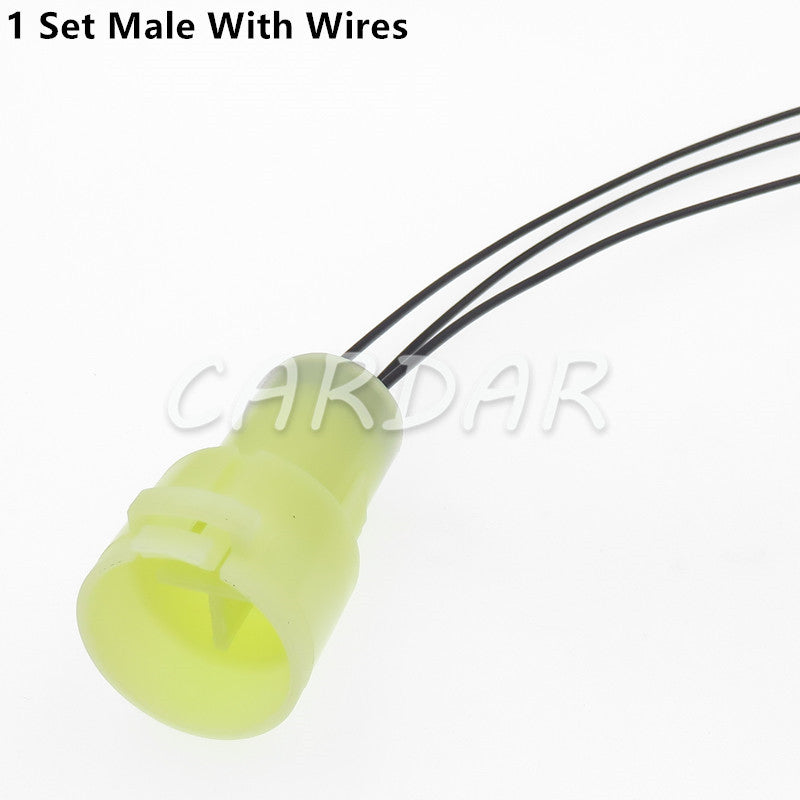 3 Pin 6.3 Automobile Waterproof Spark Plug Connector Socket With Terminals  6187-3551 6180-3541