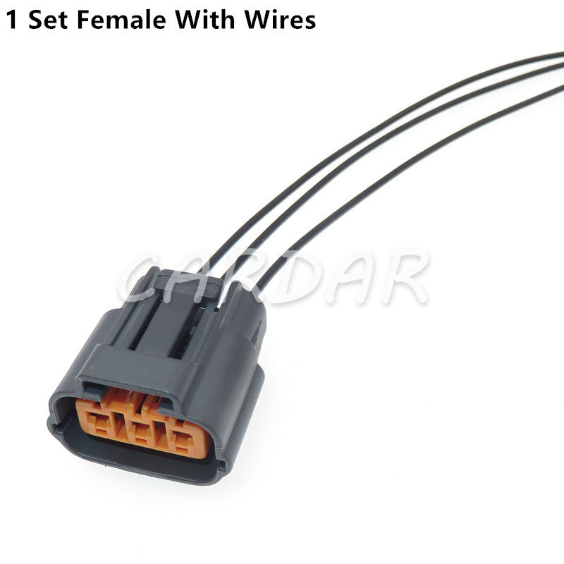 3 Pin 6195-0009 6195-0012 DL 090 Waterproof Sensor Connector For Nissan Mazda RX8 Ignition Coil Socketv