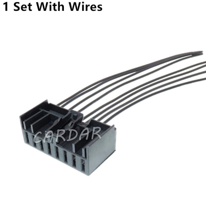 8 Pin 5 Series Auto Large Current Unsealed Wire Connector Car Wiring Socket Automobile Electric Cable Adapter