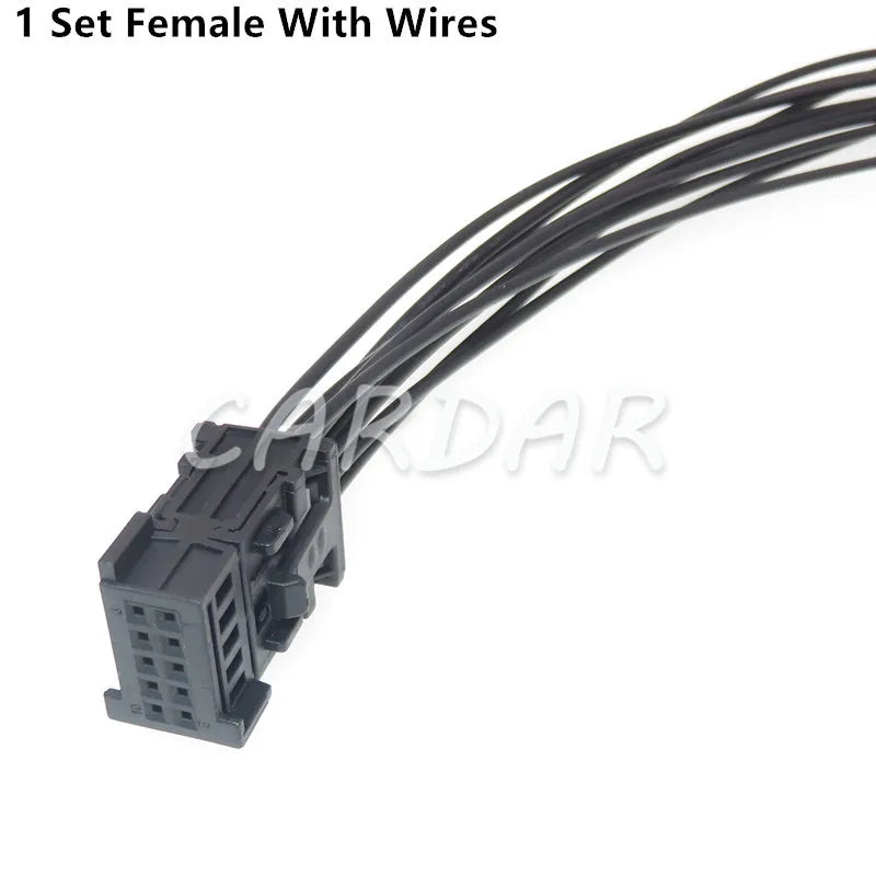 10 Pin 0.6 Series Automobile Ignition Cable Harness Plastic Housing Socket For VW BMW 1-929270-1 835294505 1355789-1