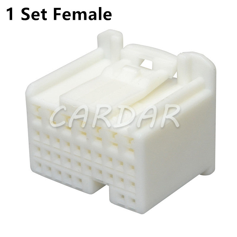 34 Pin 1123337-1 Automotive Connector Female Socket With Terminals For Nissan