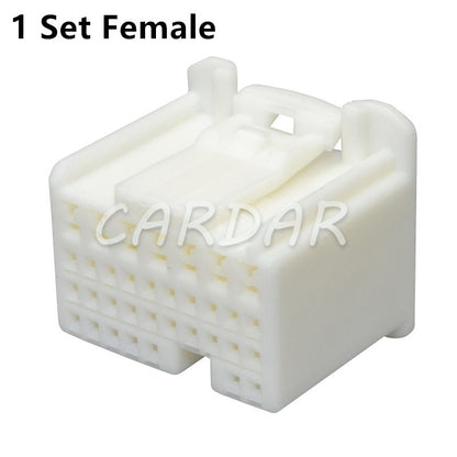 34 Pin 1123337-1 Automotive Connector Female Socket With Terminals For Nissan