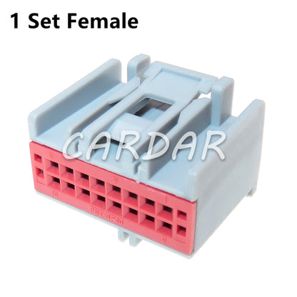 16 Pin Auto Male Female Docking Cable Socket Car Unsealed Connector Auto Accessories 30968-1167 30700-1167