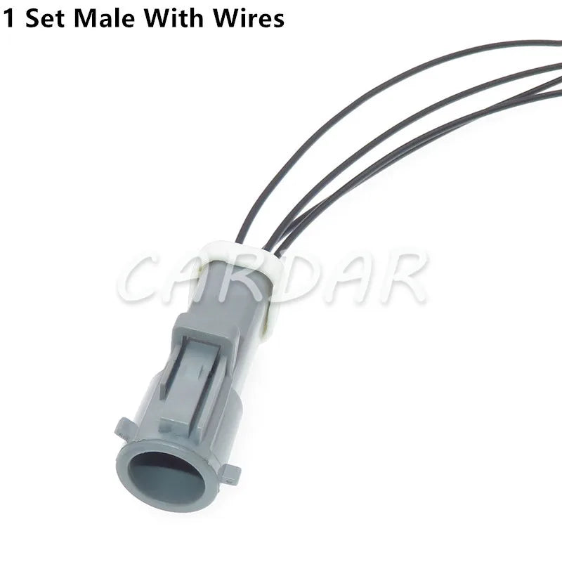 Conectores impermeables de 4 pines para coche, tomas de arnés de cableado automático