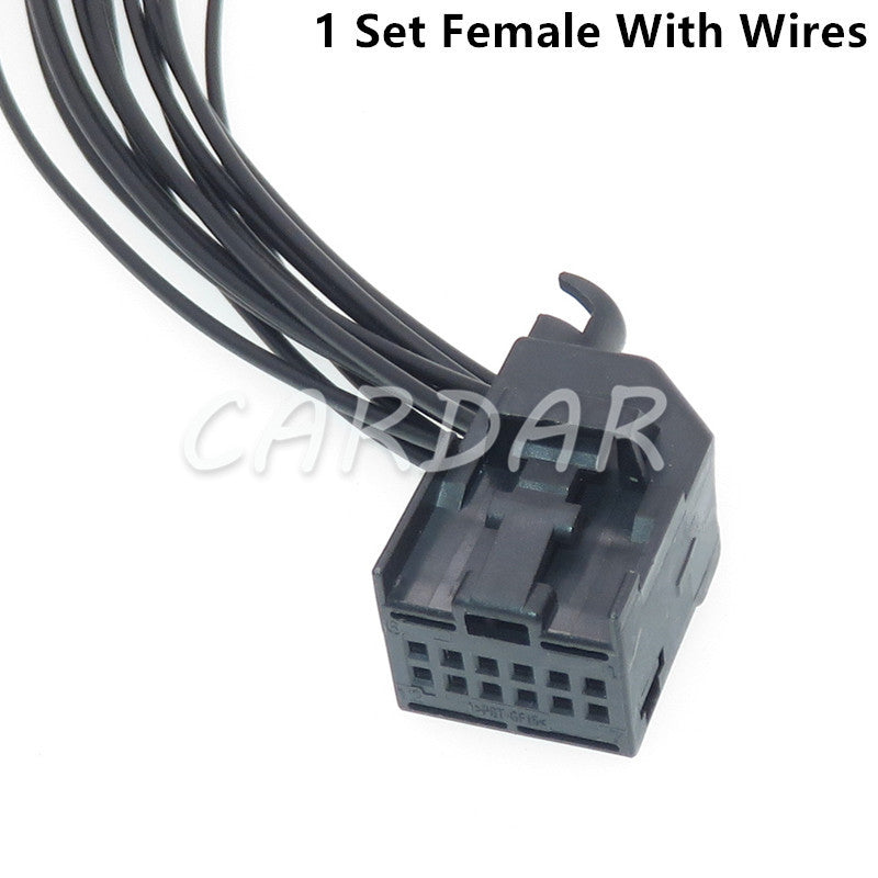 12 Pin 1-1534096-1 8E0972112A Automotive Wiring Cable Connector  Auto Plug With Terminals