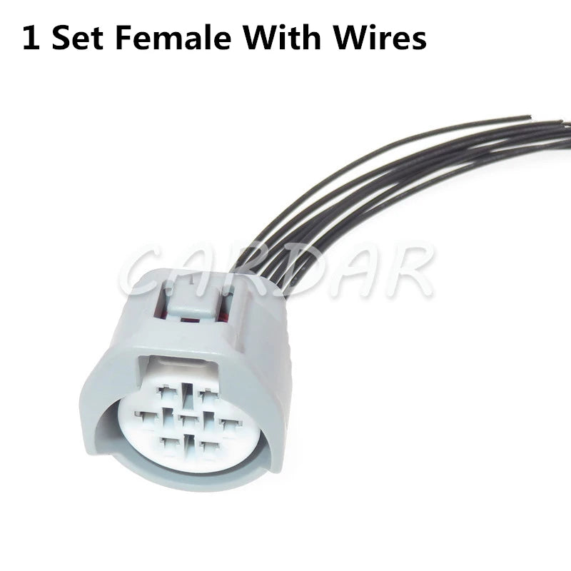 7 Pin 6188-0067 6189-0127 Car Headlight Cable Harness Sealed Socket For Toyota Lexus