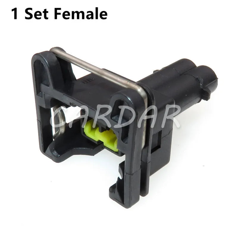 2 Pin Automotive Car Engine Fuel Injector Connector Oil Sensor Plug Automotive Socket
