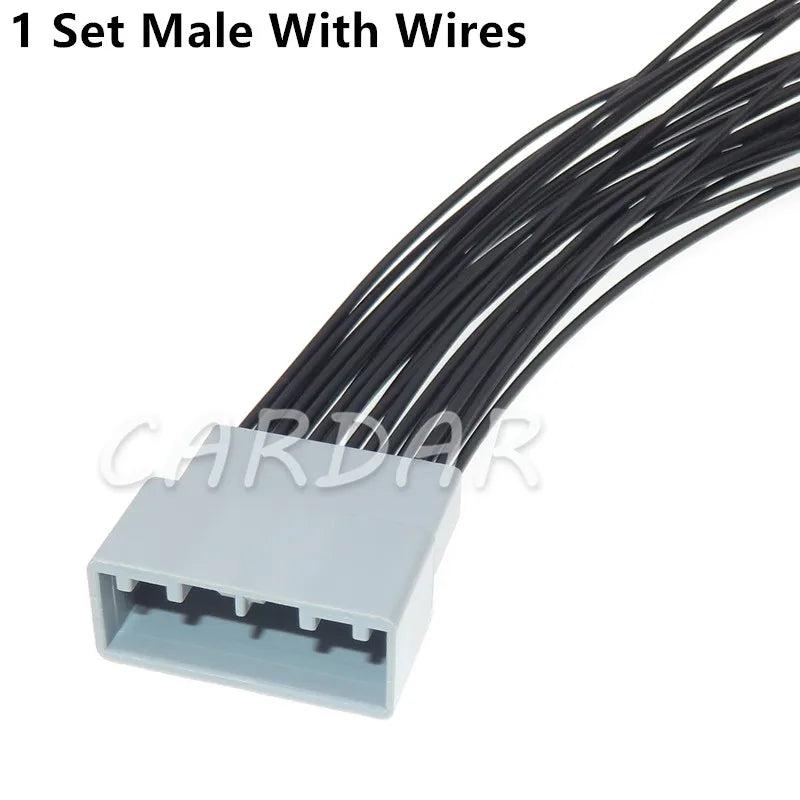 24 Pin Car Wire Harness Plug MX34024SF1 MX34024PF1 MX34024UF1 Automobile Central Control Panel Socket For Honda