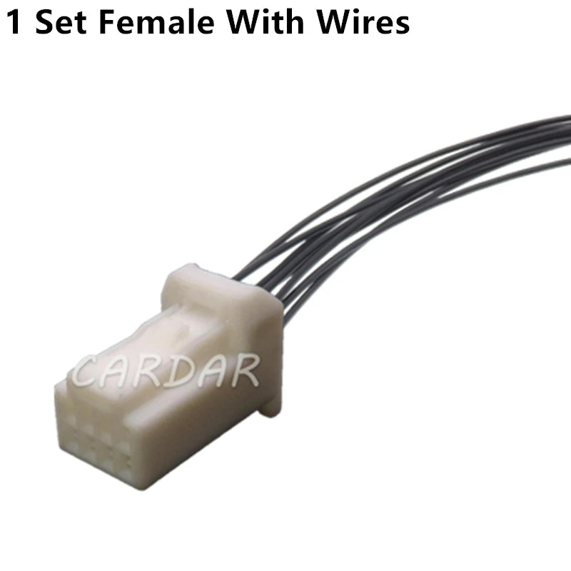 8 Pin 0.6 Series Automotive Navigation LF Module Host Wiring Harness Plug Miniature Unsealed Connector 6098-5271 6098-5269