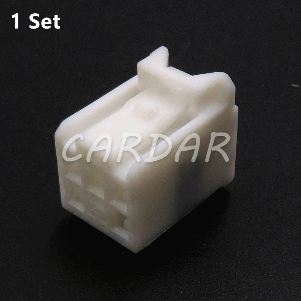 7 Pin 0.7 2.2 Series Automobile Wire Connector Car Modification Accessories White Composite Socket