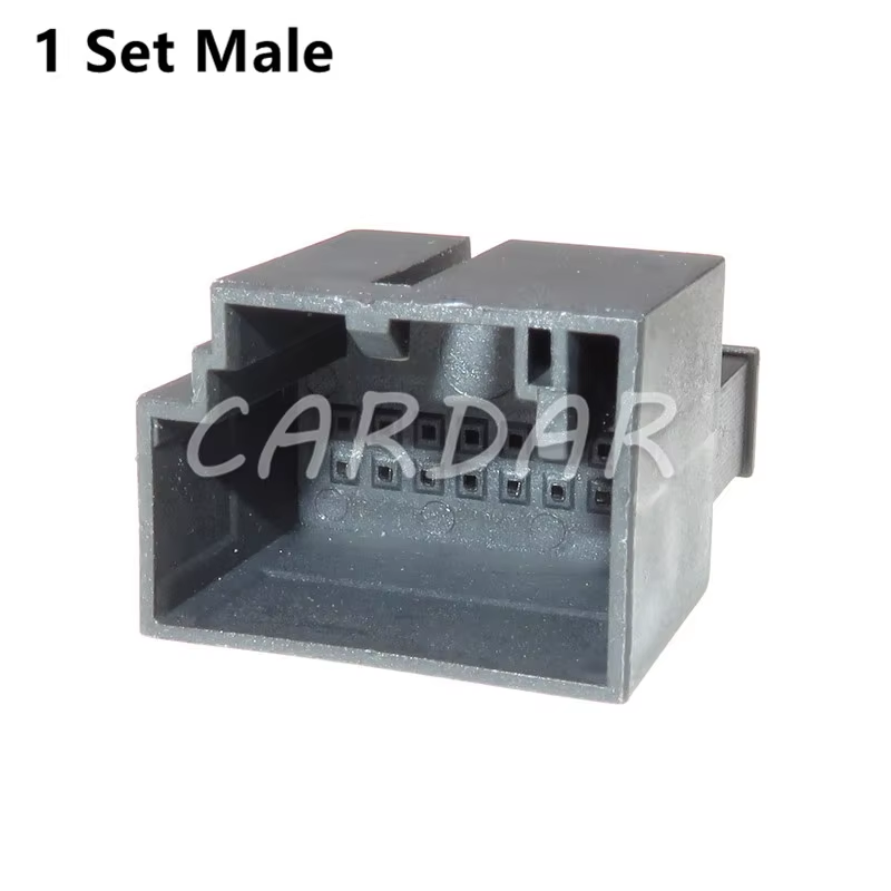 16 Pin 1K0 972 928 A Automotive Automatic Air Conditioning Panel Wire Cable Socket 1K0972928A For VW Audi