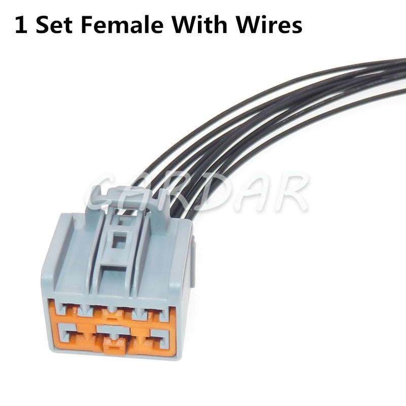 8 Pin 7282-3243-40 7283-3243-40 Electrical Connector Car Window Lifter Harness Plug Sockets For Ford