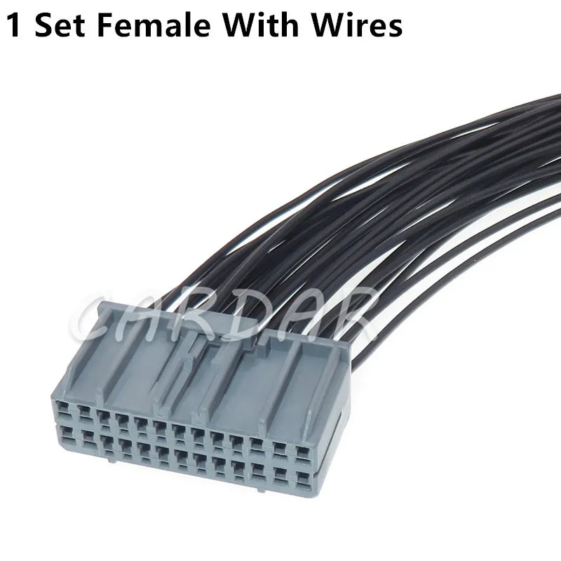26 Pin 917992-6 Automotive Connector Electrical Auto Wiring Socket With Terminals For Car