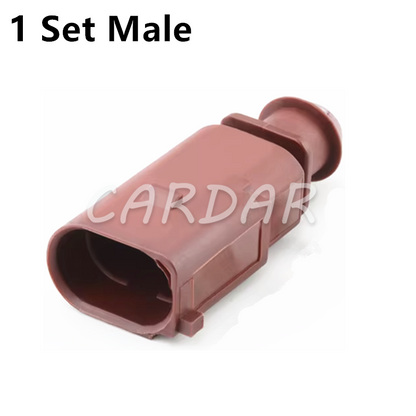 2 Pin 1.5mm 6X0973802A 1j0973702A Auto Temperature Sensor Plug Waterproof Electrical Socket