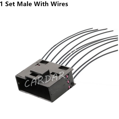 10 Pin 8E0972710 7L0972762 Car Seat Heating Harness Plug Auto Unsealed Electric Wiring Socket For VW Audi